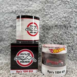 Hot Wheels RLC Exclusive Ryu's Rides 1994 Honda NSX Red